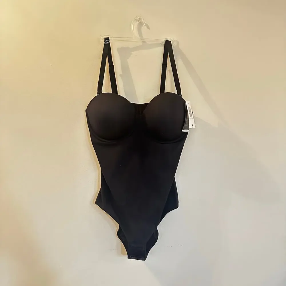 NEW Wacoal Reshape Strapless Shapewear sz 36DD Wacoal 801219 Black - Picture 3 of 10